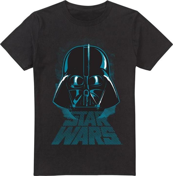 Actual product image Star Wars Mens Darth Vader Distressed T-Shirt (S)