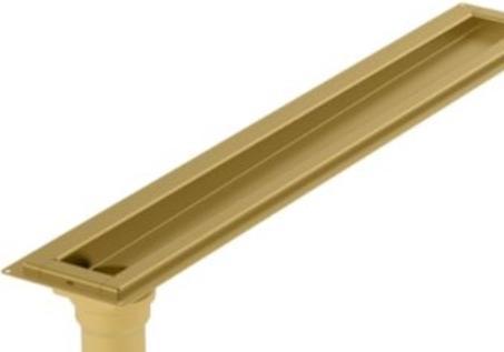 Actual product image Blücher WATERL. afl.rende 900 - Gulv: concrete, brass colour, Udløb: Ø50mm, lodret, Stål