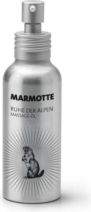 Actual product image Puralpina Marmotte Massage-Öl Ruhe der Alpen (100 ml)