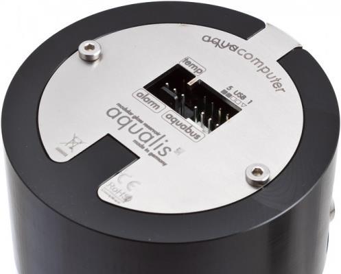 Actual product image Aqua Computer Aqualis XT with nano coating, level measurement and illumination