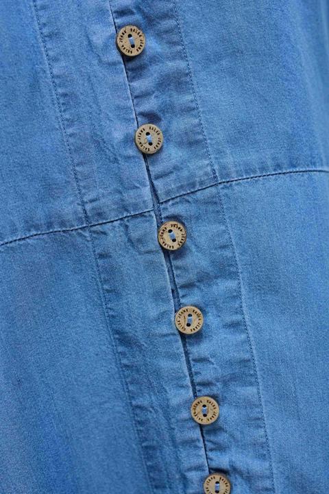 Produktbild Salsa Jeans Midikleid Lightdenim Dress With Belt (XS)