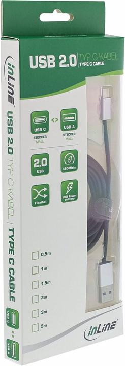 Actual product image InLine Type C (2 m, USB 2.0)