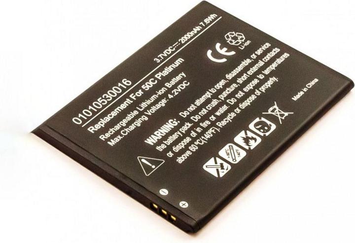 Produktbild AGI Akku kompatibel mit Archos 50C Platinum - Akku - 2.000 mAh