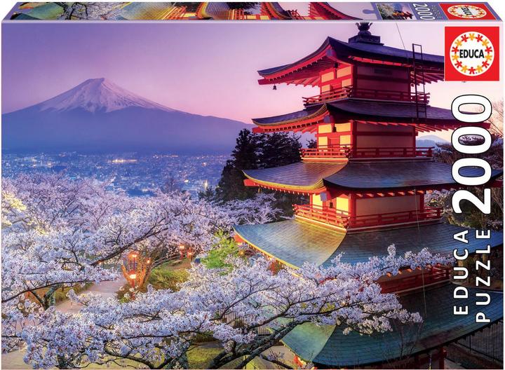 Actual product image Educa Mount Fuji Japan (2000 pieces)