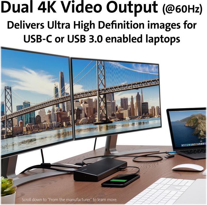Image du produit Kensington SD4750P (USB-C, 6 Ports)