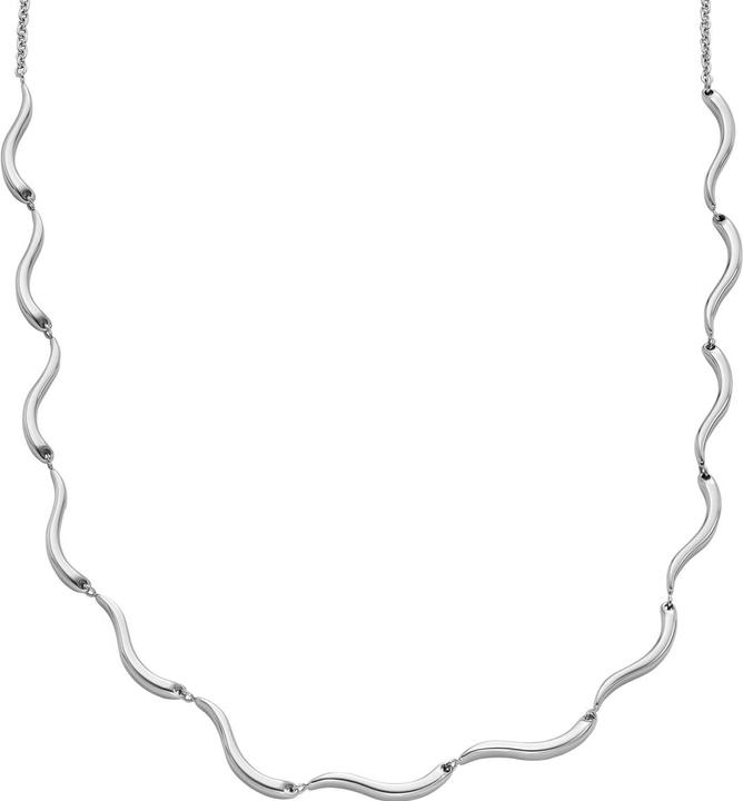 Skagen Kariana Waves Halskette (Edelstahl, 41 - 46 cm)