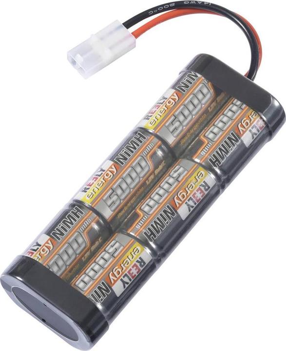 Image du produit Reely Pack d'accumulateurs pour le modélisme (NiMh) 7.2V 5000 mAh Nombre d'éléments : 6 Stick Tamiya (7.20 V, 5000 mAh)