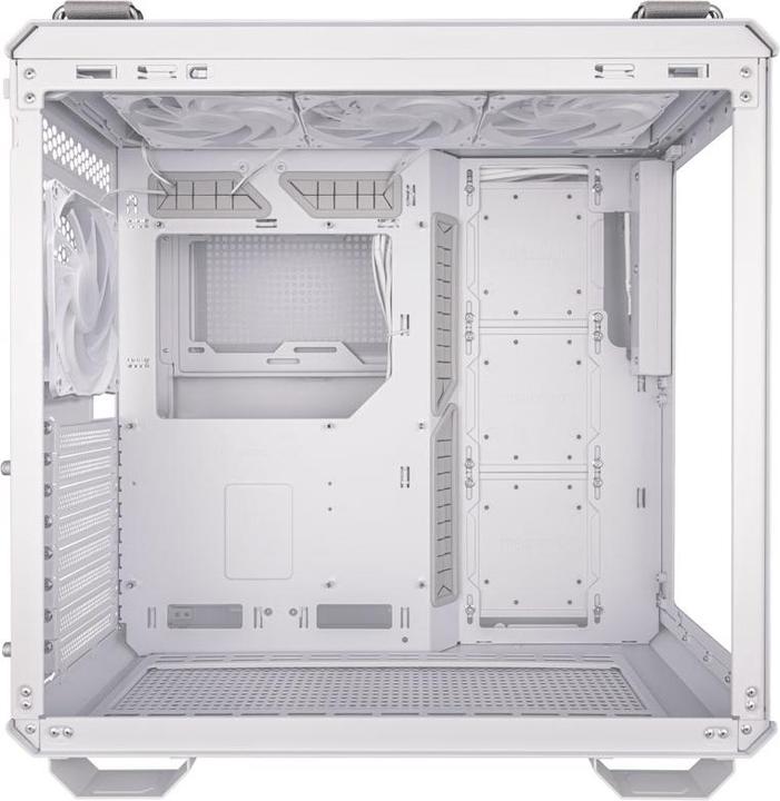 Actual product image ASUS Case TUF GT502 PLUS TG Gaming White (mATX, Mini-ITX, ATX)