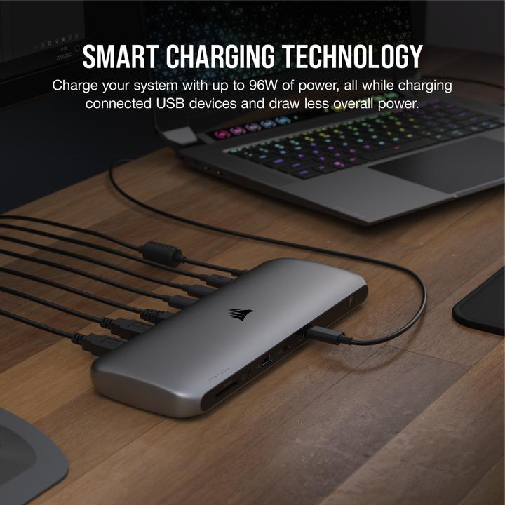 Actual product image Corsair TBT200 EU Version (Thunderbolt, 10 Ports)