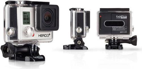 Immagine prodotto GoPro Hero 3+ Edizione Argento (60p, WiFi)