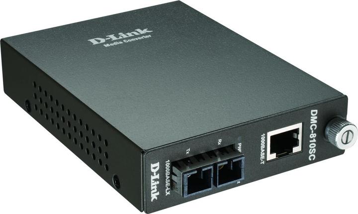 Actual product image D-Link DMC-810SC, 1000BaseT to 1000BaseLX SC-Duplex SM (Media converter)
