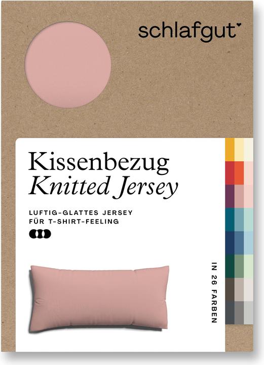 Actual product image schlafgut Knitted Jersey (Duvet cover, 40 x 80 cm)