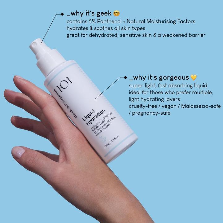 Immagine prodotto Geek & Gorgeous Idratazione liquida (110 ml)