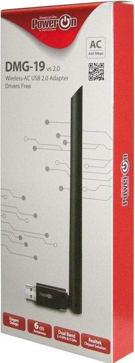 Image du produit Intertech PowerOn DMG-19 (USB 2.0)