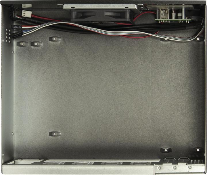 Produktbild Intertech INTER-TECH IPC S25 - Gehaeuse für Mini-Serversysteme 2x USB 2.0 1x 80mm Luefter serienmaessig (ITX)