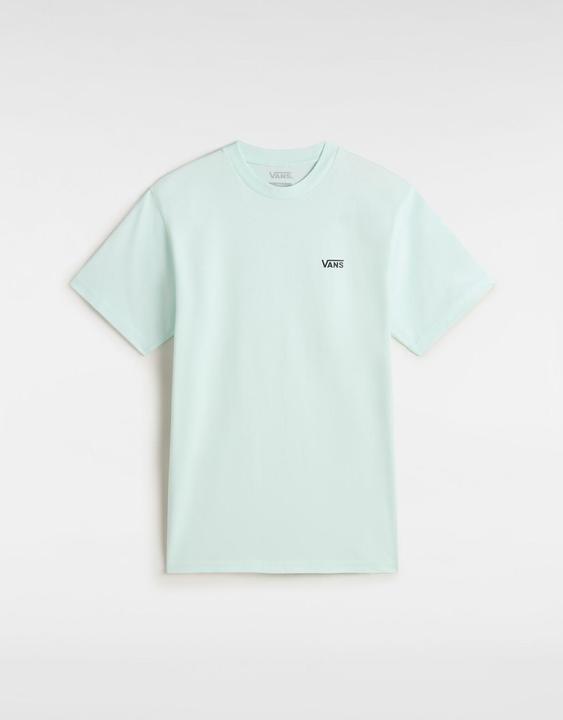 Vans Left Chest Logo Tee Em Hint Of Mint