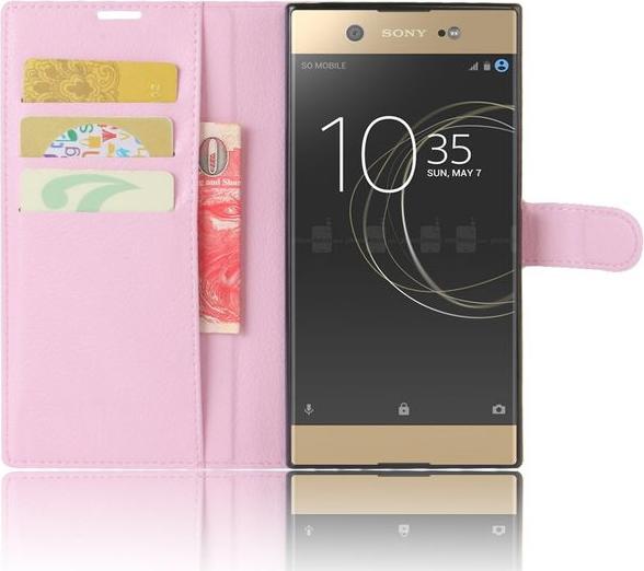 Actual product image MU Classic Leather cover with litchite texture (Sony Xperia XA1 Ultra)