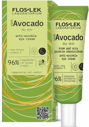 Immagine prodotto Floslek Crema occhi ricca di avocado antirughe 30ml (30 ml)