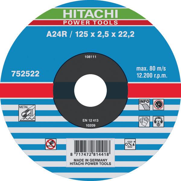 Produktbild Hikoki Trennscheibe (Metall) 125x25 (VE25Stück)