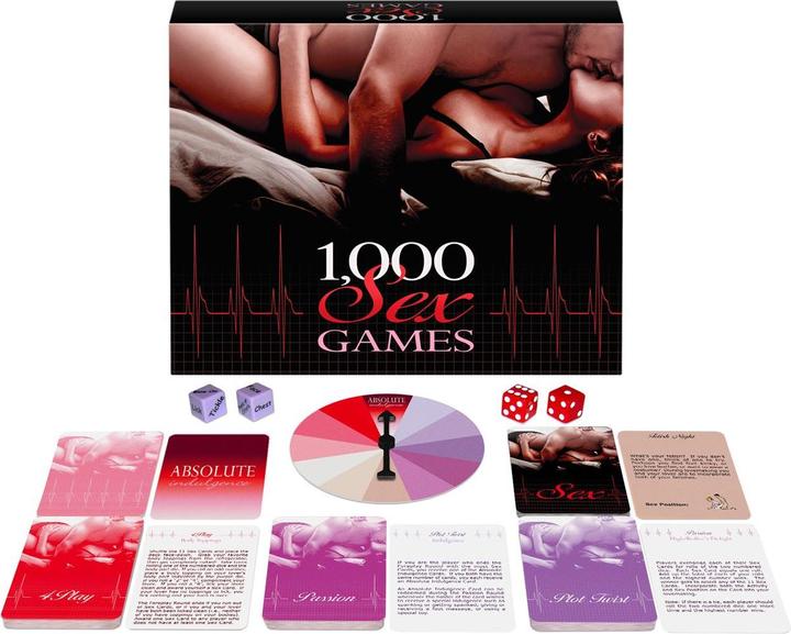 Actual product image Kheper Games 1000 Sex Games (Other, English)