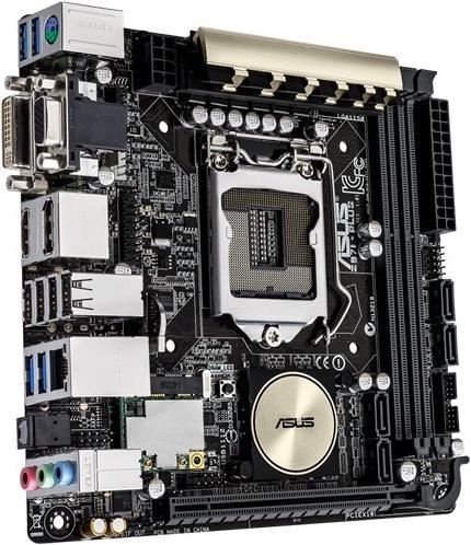 Actual product image ASUS Z97i-Plus (LGA 1150, Intel Z97, Mini-ITX)