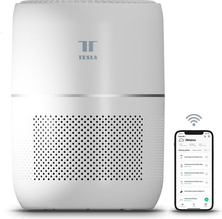 Produktbild Tesla Smart Air Purifier Mini air purifier (14 m²)