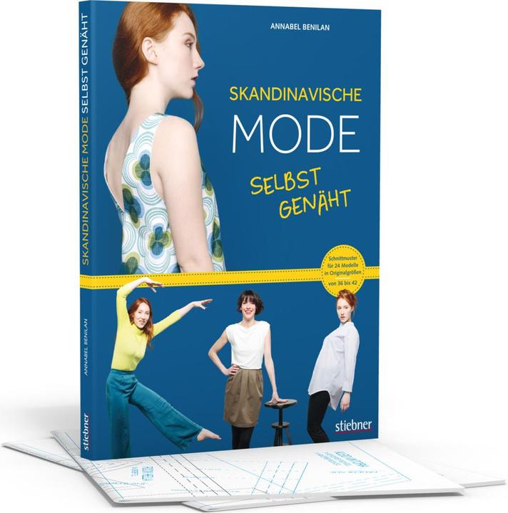 Produktbild Skandinavische Mode selbst genäht (Deutsch, Annabel Benilan, 2016)