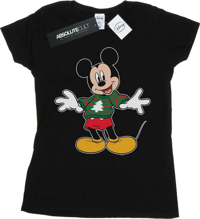 Image du produit Disney - T-shirt MICKEY MOUSE CHRISTMAS JUMPER STROKE - Femme (XL)