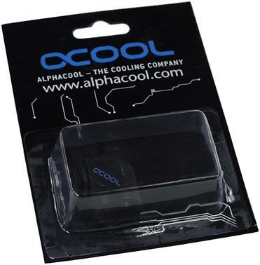 Produktbild Alphacool HF L-Verbinder G1/4 AG auf G1/4 IG Deep Black