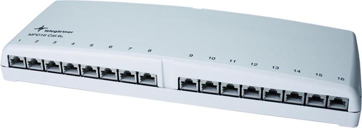 Produktbild Telegärtner Mini-Verteiler TH35/AP alpinweiss