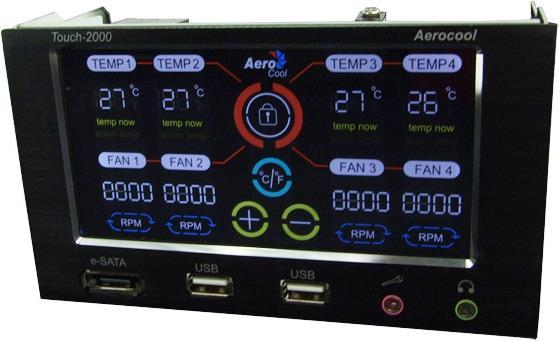 Actual product image AeroCool Touch 2000 'Touch Panel'