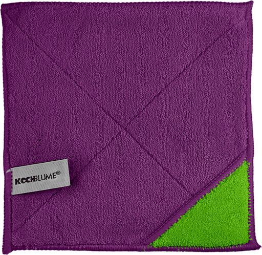 Produktbild Kochblume Microfasertuch 18x18 cm lila