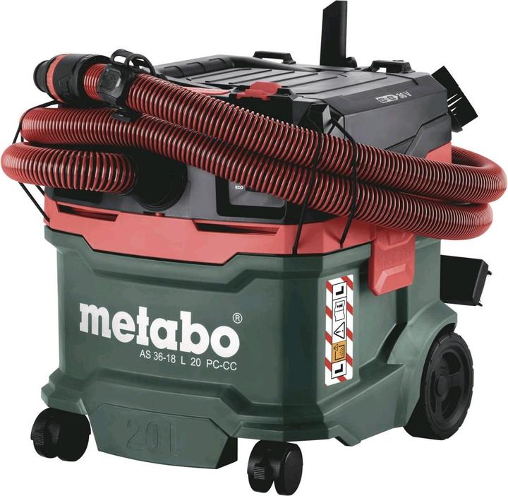 Actual product image Metabo AS 36-18 L 20 PC-CC (Wet dry vacuum cleaner)