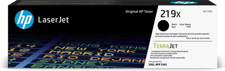 HP 219X High Yield Black Original LaserJet Toner Cartridge, Black, 1 pc(s) (FC)