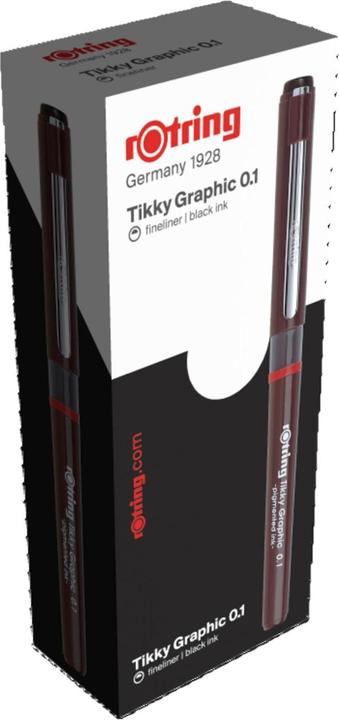 Actual product image Rotring Tikky Graphic (Black, 1 x)