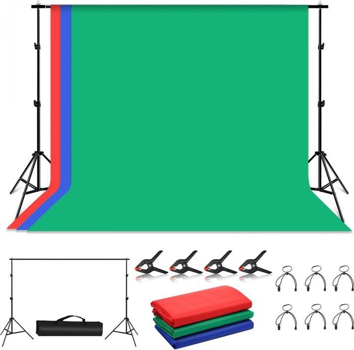 Actual product image Puluz green screen (300 cm, 200 cm)