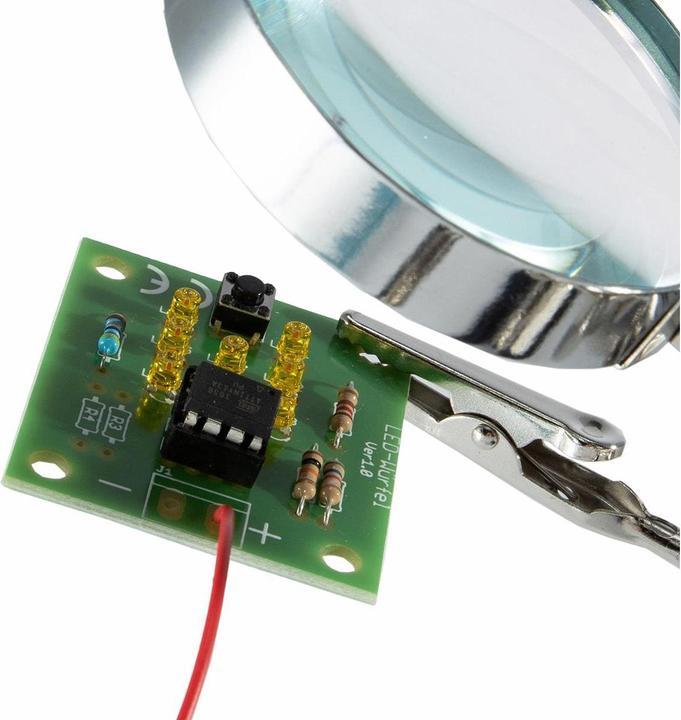 Immagine prodotto Weller Erem Supporto per circuito stampato con lente d'ingrandimento Ingrandimento x 4 (Terza mano)