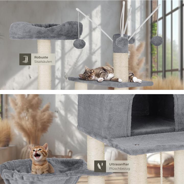 Actual product image tectake Lilou (165 cm, Grey)