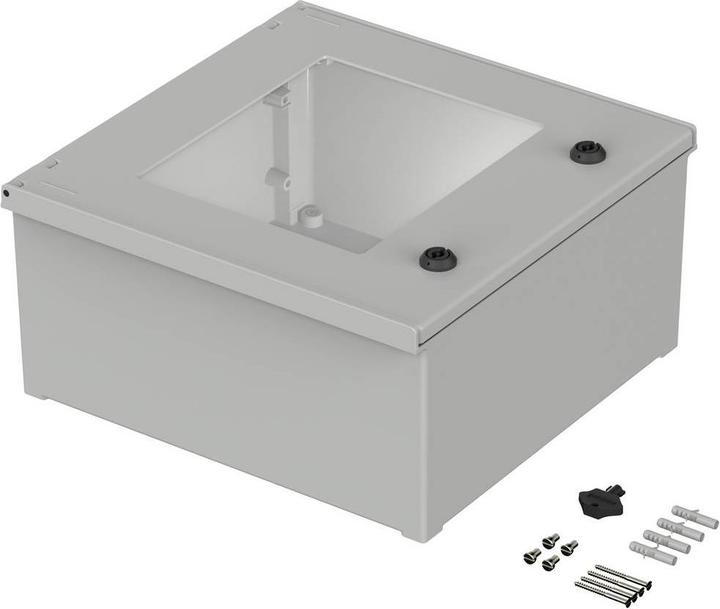 Actual product image Bopla PS 442-T wall-mounted enclosure 400 x 400 x 200 light grey (RAL 7035) 1pce.