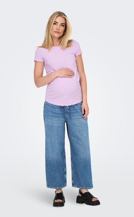Produktbild Only Maternity OLMJOSEP Mittlere Taille Weiter Beinschnitt Jeans Jeans mit weitem Bein (30)