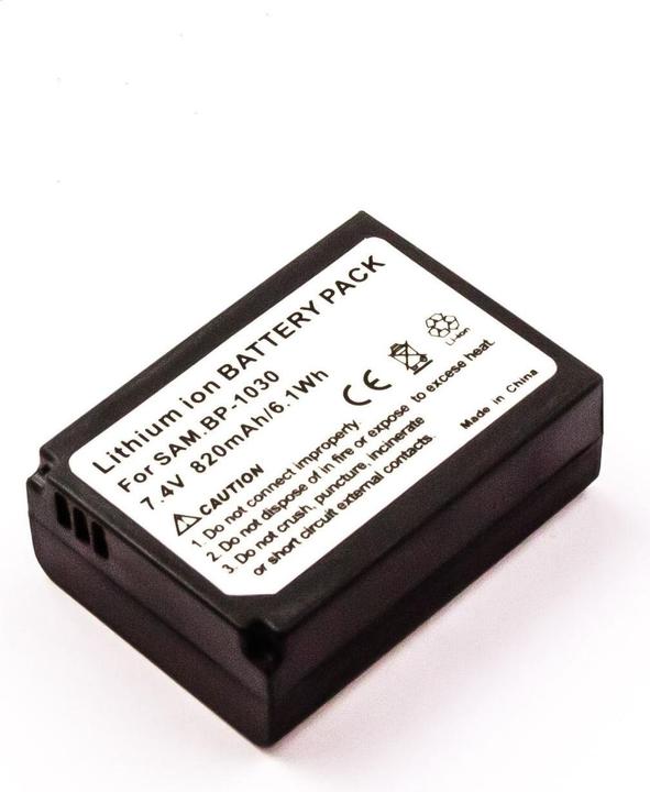 Actual product image AGI Battery compatible with Samsung NX500 - Battery - 800 mAh (Rechargeable battery)