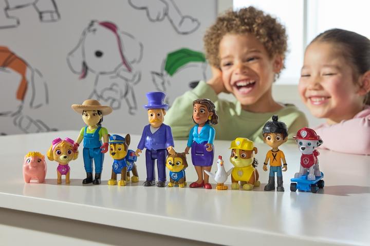 Actual product image Paw Patrol Rubble, Mayor Goodway & Chickaletta