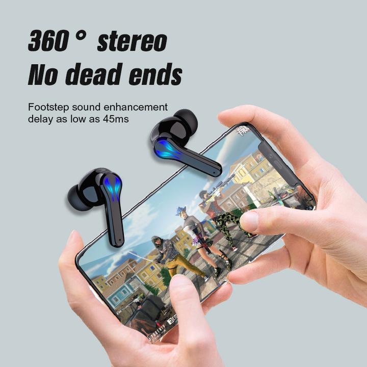 Image du produit PhoneLook Ecouteurs sans fil TWS P86 In-Ear Gaming Headphones avec Bluetooth 5.1 design futuriste incl. lumièr (Sans fil)