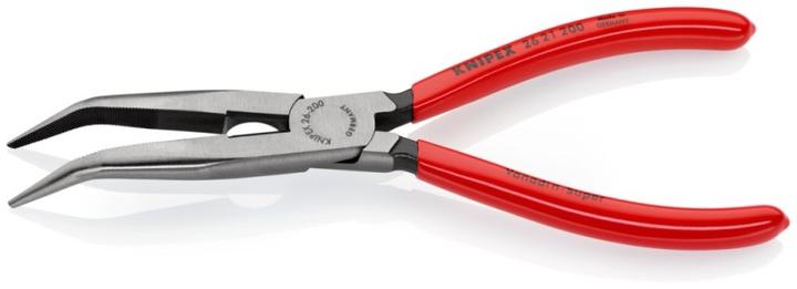 Image du produit Knipex Pince demi-ronde avec tranchant (pince bec de cigogne) 26 21 200 SB (200 mm)