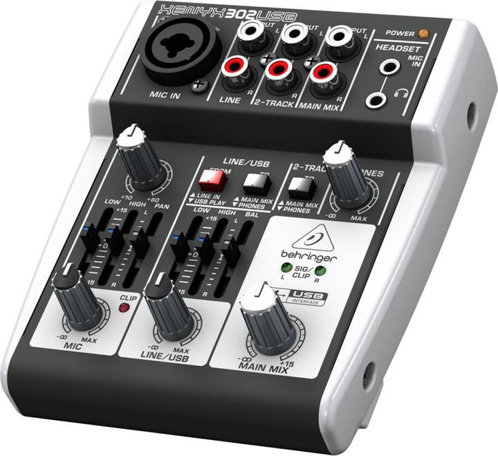 Image du produit Behringer Xenyx X302usb (Studio et mixeur live)