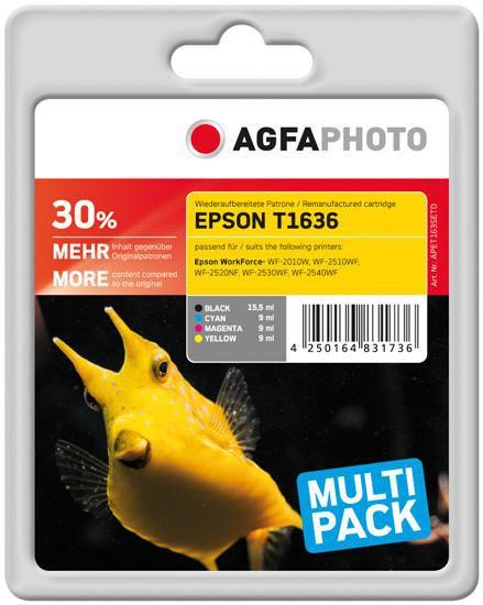 Produktbild AGFAPHOTO Apet163setd (M, BK, Y, C)