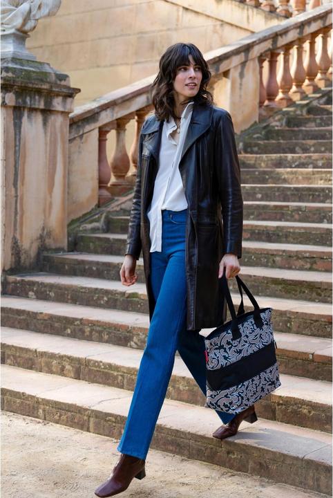 Produktbild reisenthel Tasche Shopper e1 baroque 18 l, Marble