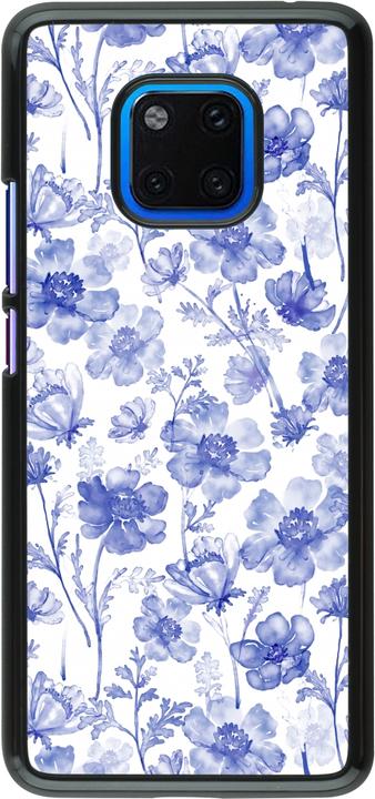 Produktbild PhoneLook Hülle Spring 23 watercolor blue flowers (Huawei Mate 20 Pro)