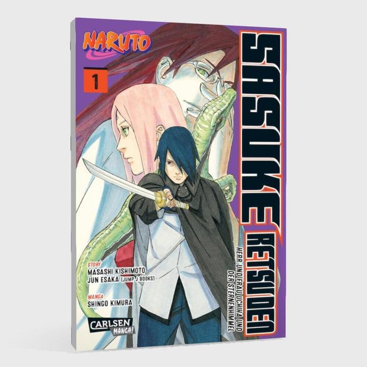 Actual product image Naruto - Sasuke Retsuden: Herr und Frau Uchiha und der Sternenhimmel (Manga) 1 (German, Jun Esaka, Masashi Kishimoto, 2024)