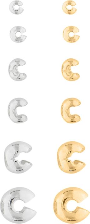Actual product image Leyda Crimp Beads